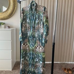 Shirt dress (maxi)